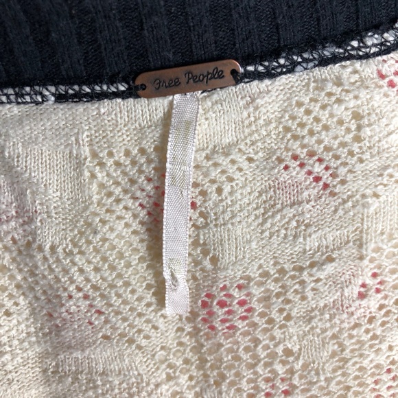 Free People Cream Lace Crochet Cardigan - Picture 5 of 5